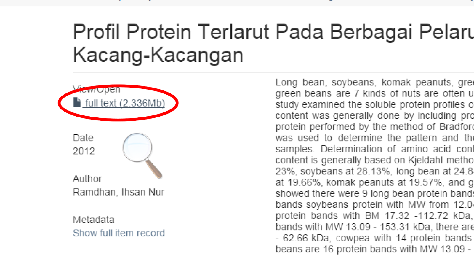 Tips Mencari Jurnal di Repository IPB ALI MUHTAR