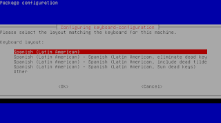Configurar Teclado en Debian