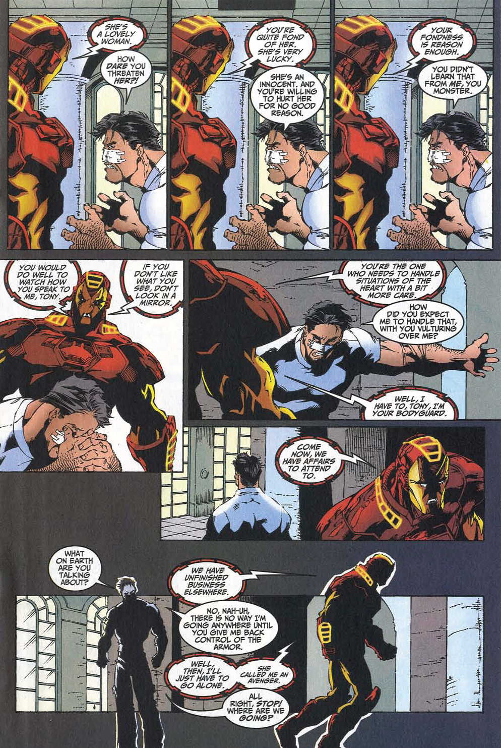 Read online Iron Man (1998) comic -  Issue #29 - 14