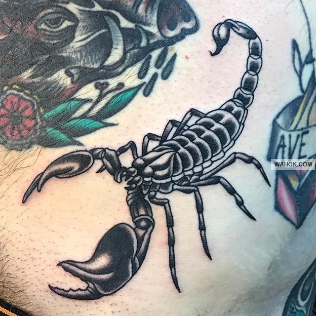 Terbaru 27+ Gambar Tato Kalajengking Hitam Putih - Contoh Gambar Tato