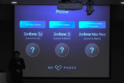 Asus to launch ZenFone 5, ZenFone 5z and ZenFone Max Pro (M 1) Smartphones
