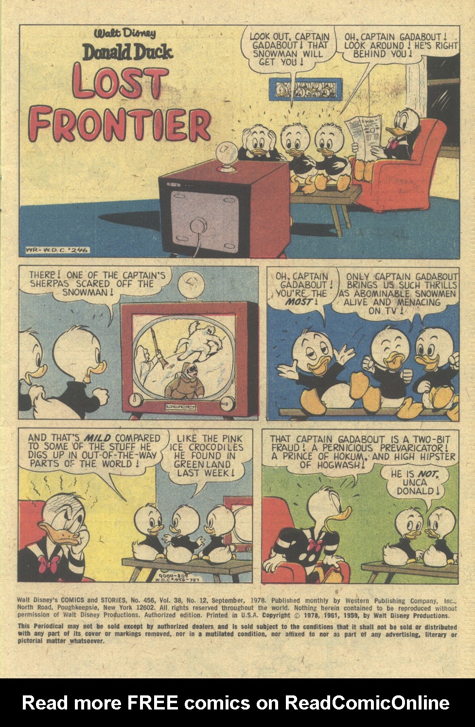 Read online Walt Disney's Comics and Stories comic -  Issue #456 - 3