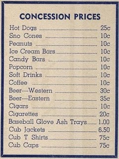 menu ideas concession menu ideas
