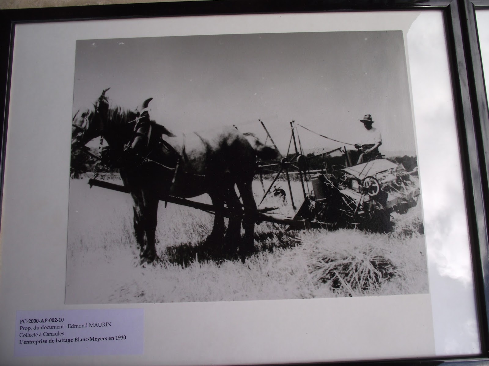 Le blog du patrimoine: Expo 1er mai Machinisme agricole au siècle dernier