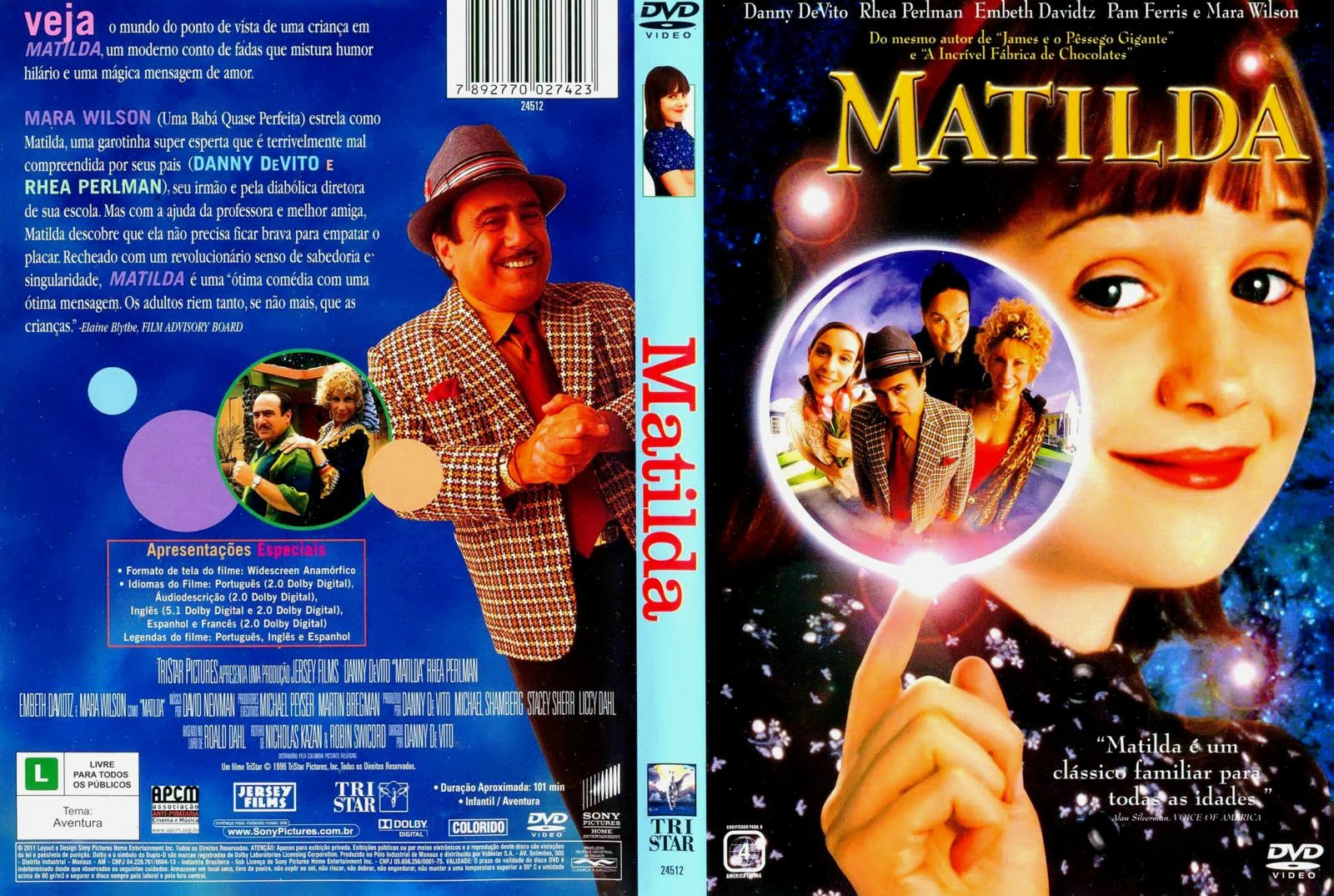 Matilda DVDR familifilmes