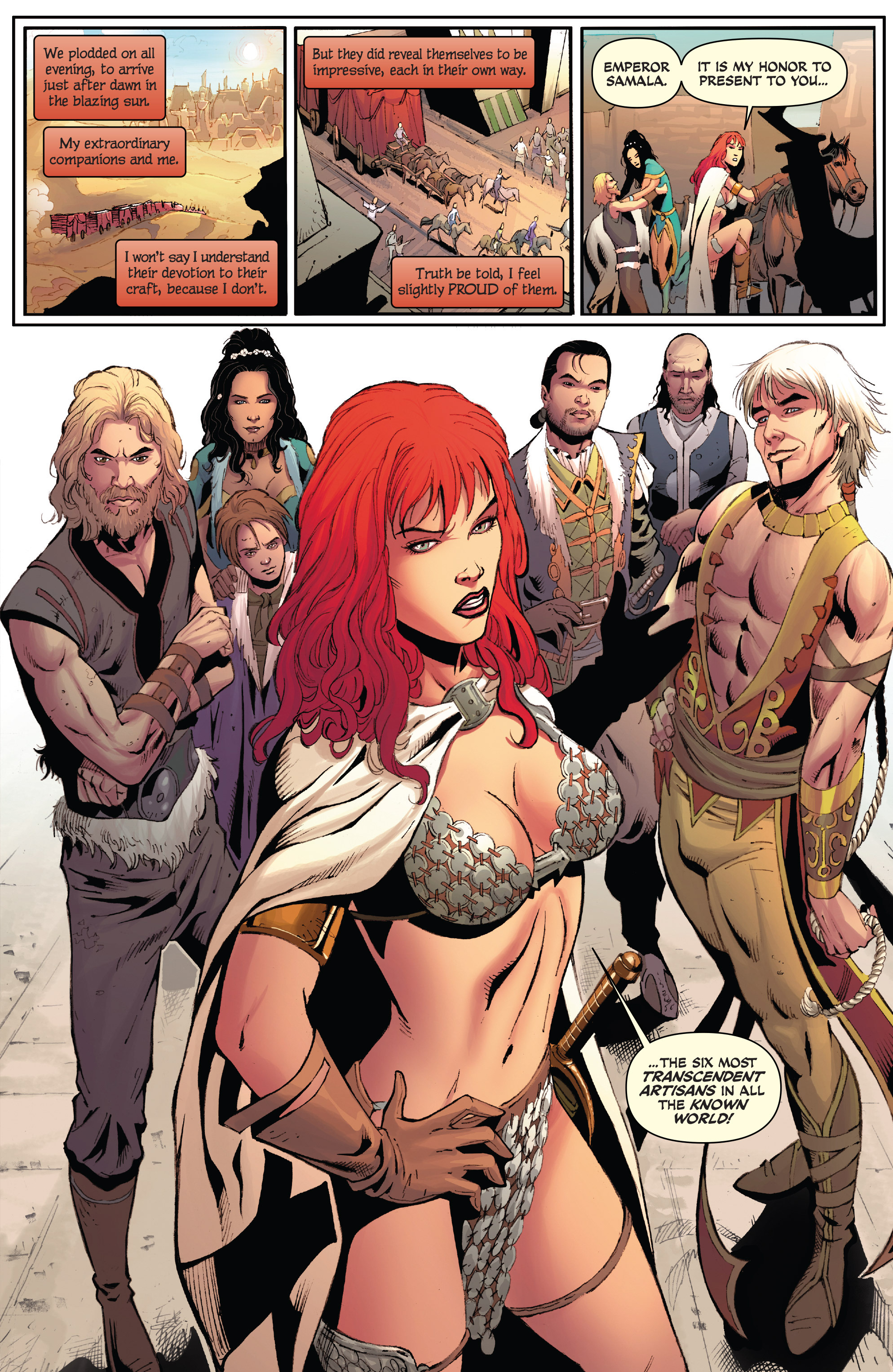 Read online Red Sonja (2013) comic -  Issue #12 - 8