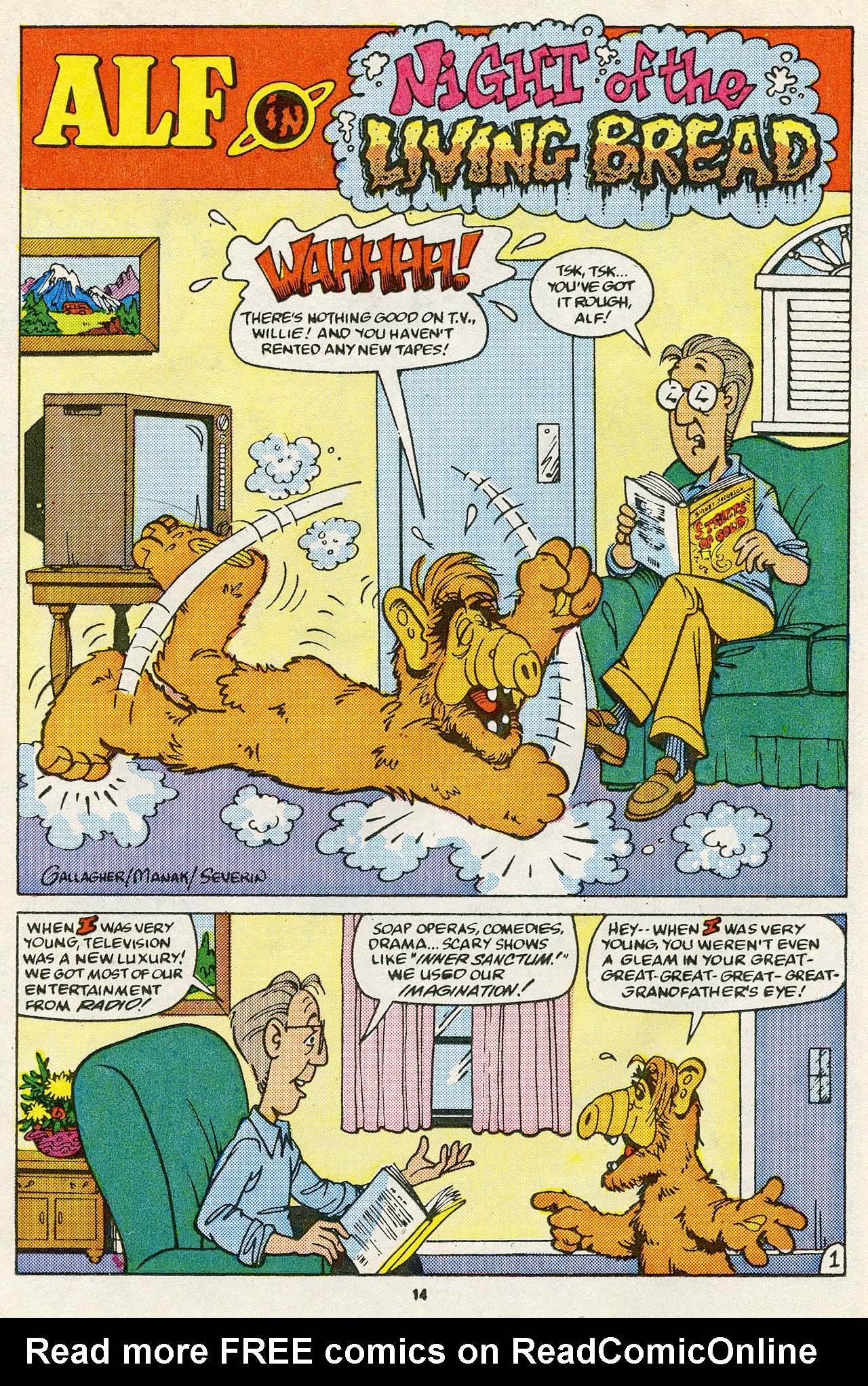 Read online ALF comic -  Issue #14 - 16