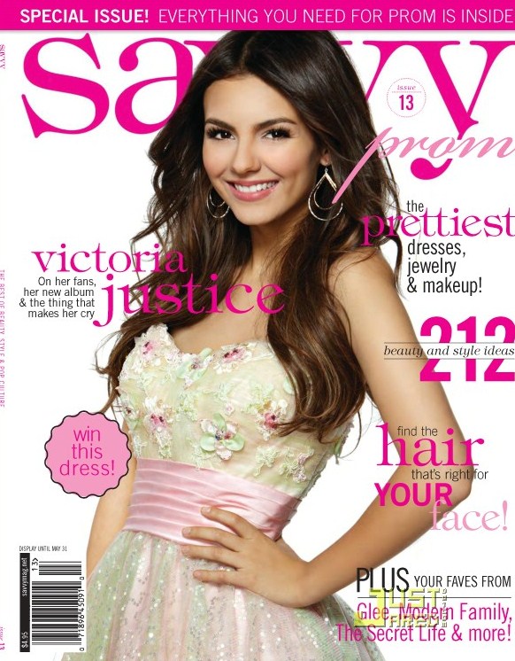 Victoria Justice Covers Savvy Spring 2011 Hollywood Celebrity Gallery