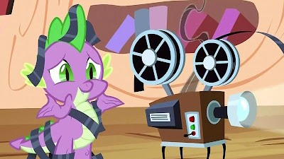 Spike can't operate a film projector