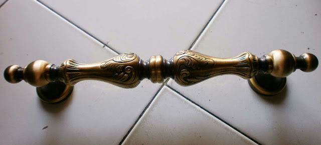 handle pintu kuningan