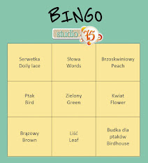 Kwietniowe wyzwanie z BINGO w Studio75