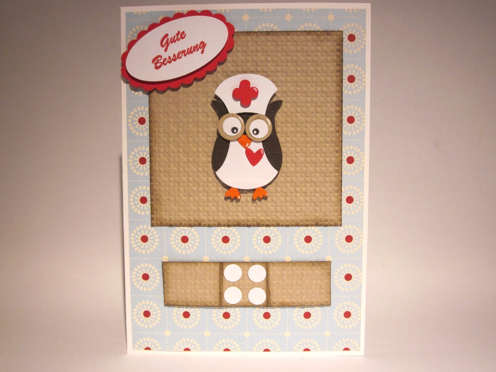 Bärchens Bastelblog: Genesungskarte