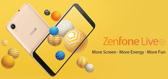Asus ZenFone Live L1 Unveils in PH for Php5,995; FullView Display, 3000mAh Battery, Face Unlock