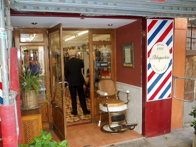 Oldest barber shop in Madrid on Semi-Charmed Kind of Life