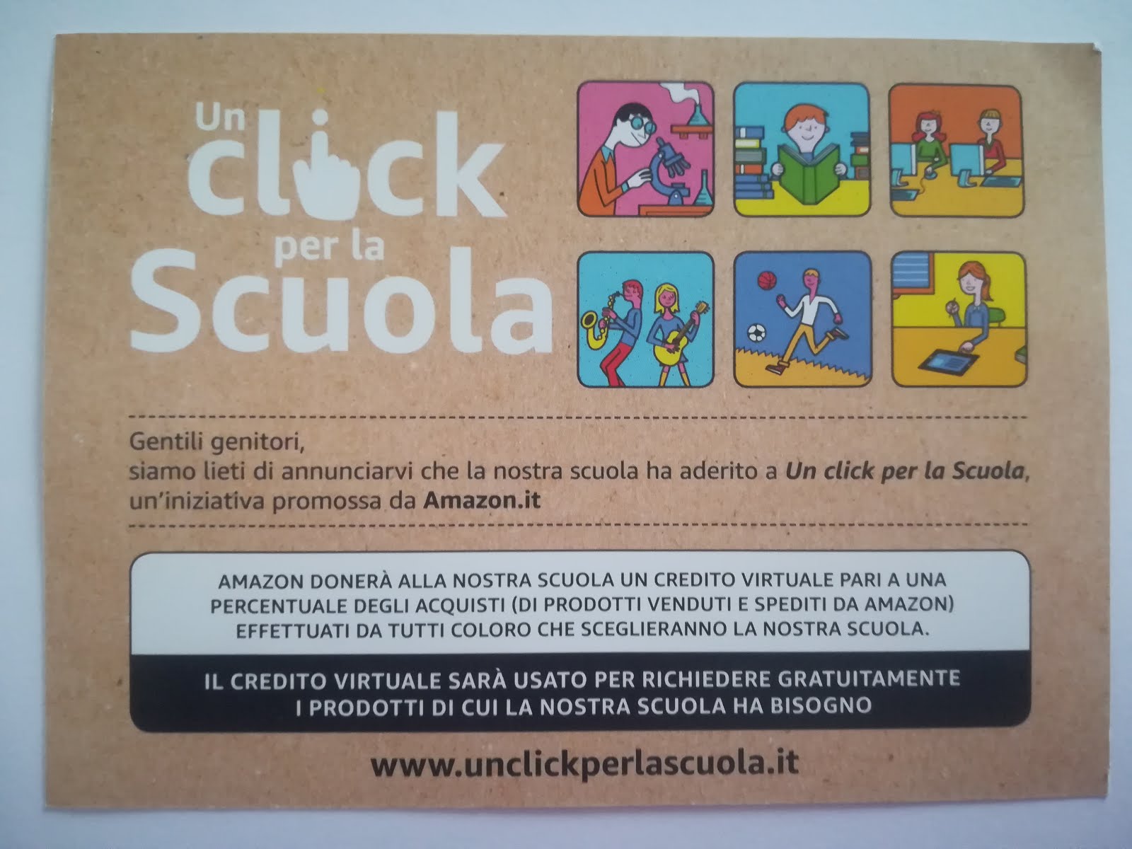 UN CLICK PER LA SCUOLA