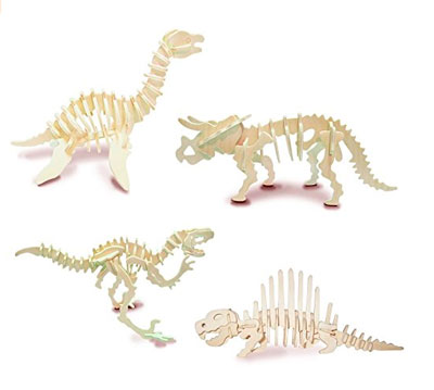 dinosaurios de madera para armar