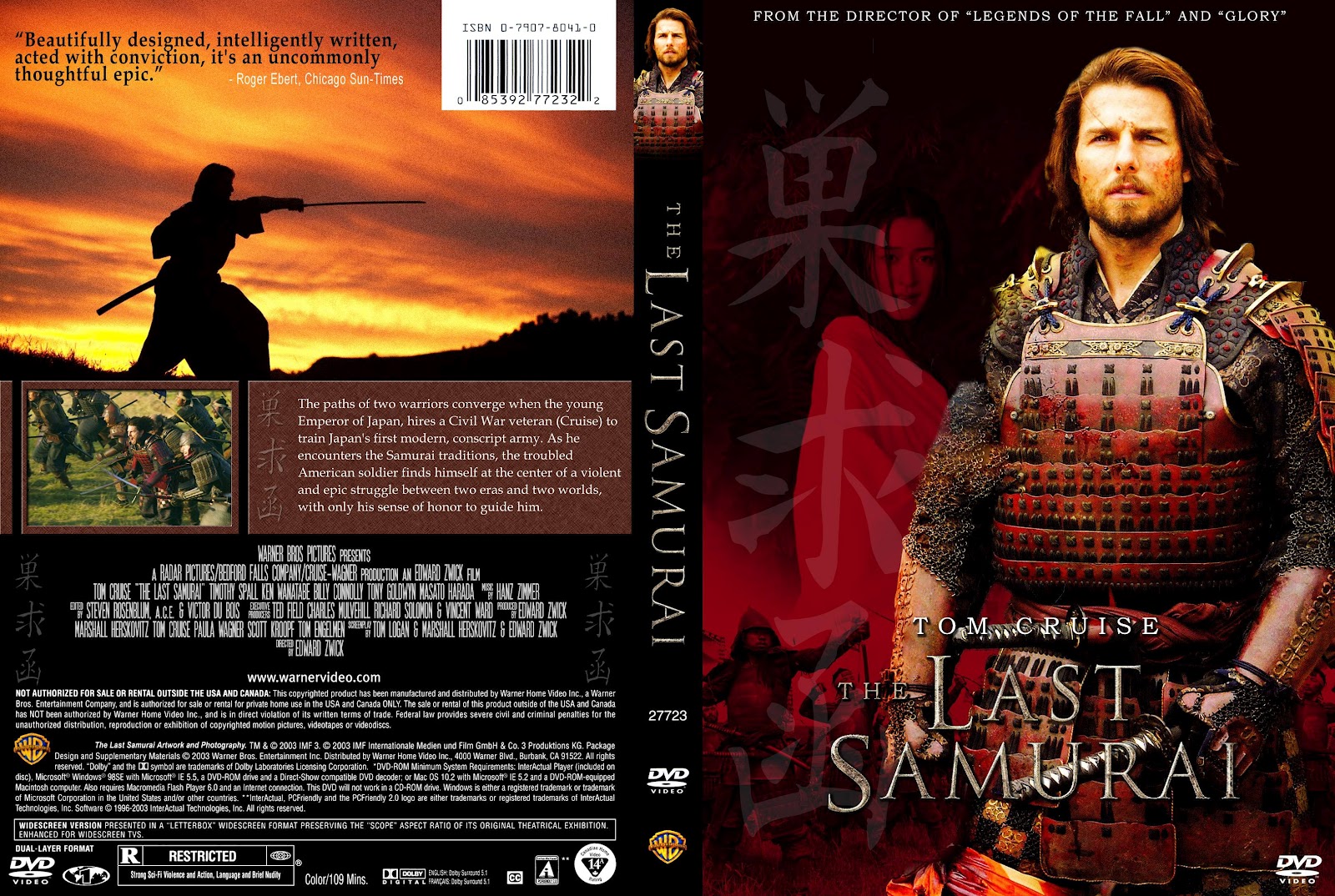 Calado Capas O ULTIMO SAMURAI Calado Capas O ULTIMO SAMURAI