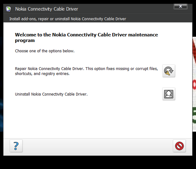 Install drivers перевод. Nokia Connectivity Cable Driver. Connectivity Adapter Cable Driver Utilities.