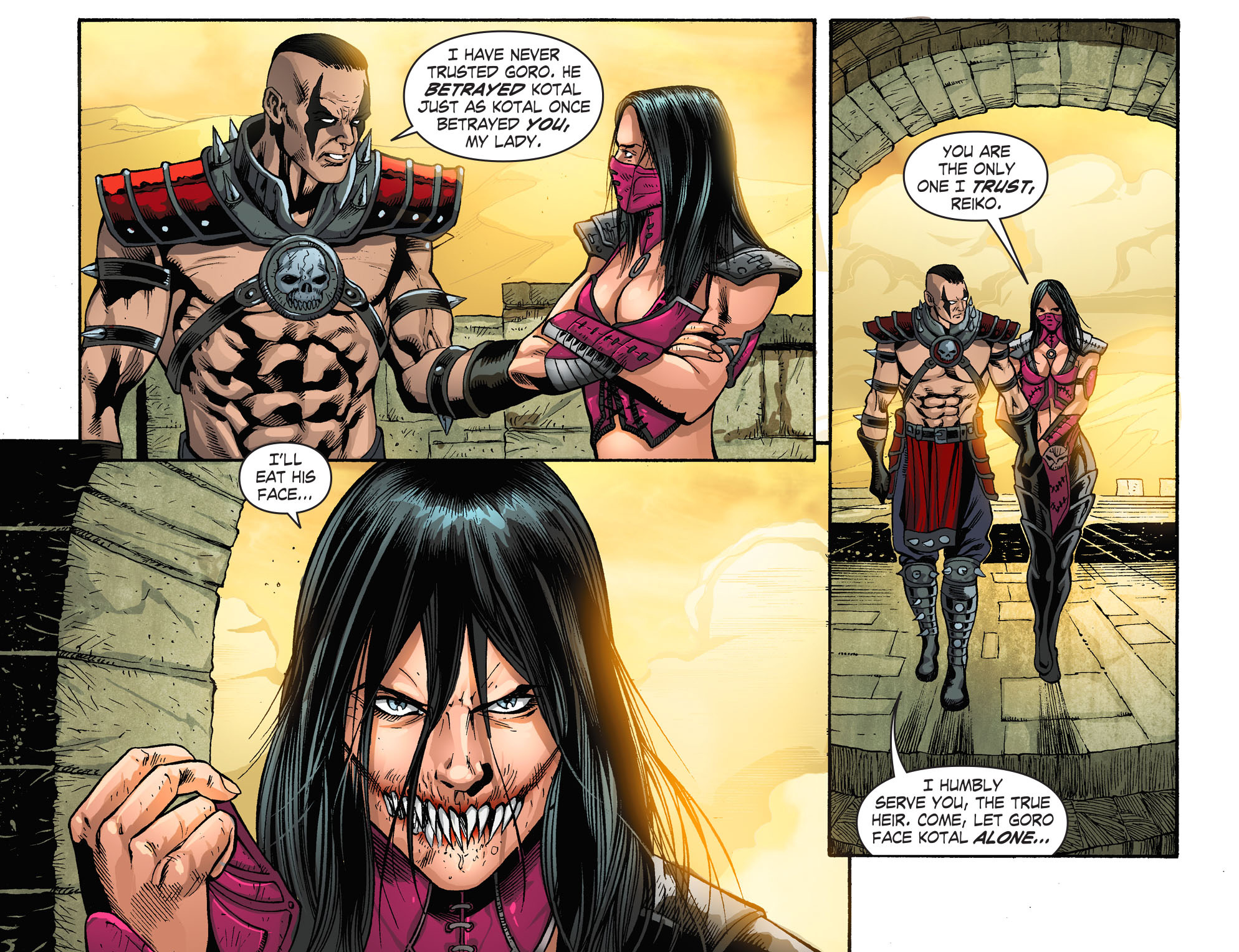 Read online Mortal Kombat X [I] comic -  Issue #8 - 6