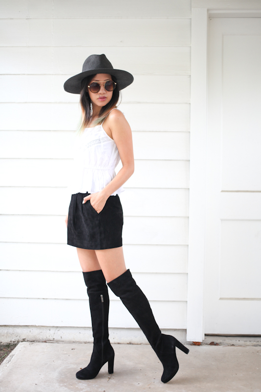 duo boots | we wear things - houston fashion blog | personal style blog
