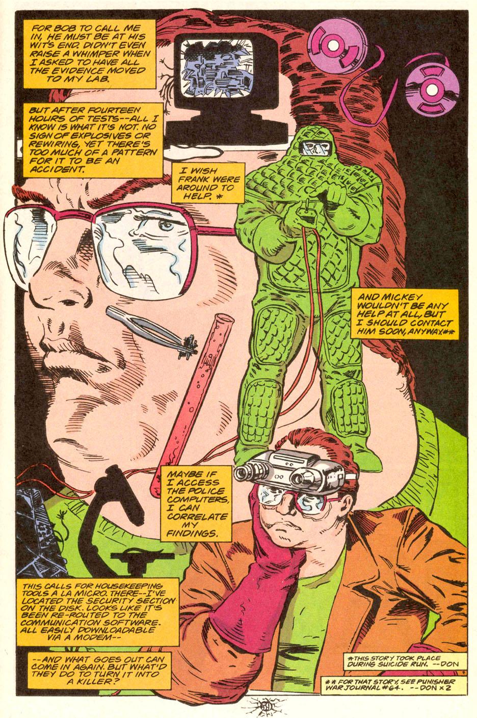 Read online The Punisher (1987) comic - Issue #100 - The Cage - 52