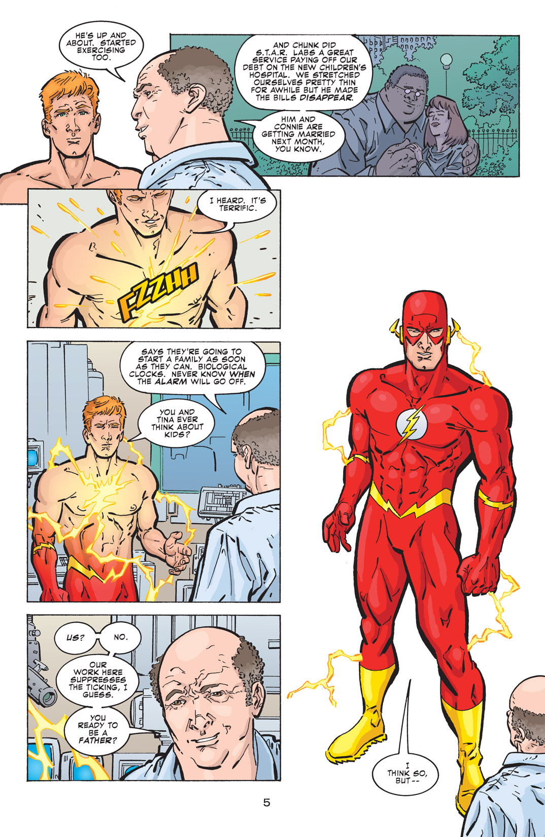 The Flash (1987) issue 195 - Page 5