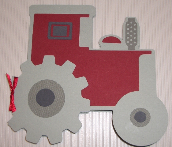 Sabina's kreative Seite: Traktor und Turnschuh Sabina's kreative Seite: Traktor und Turnschuh