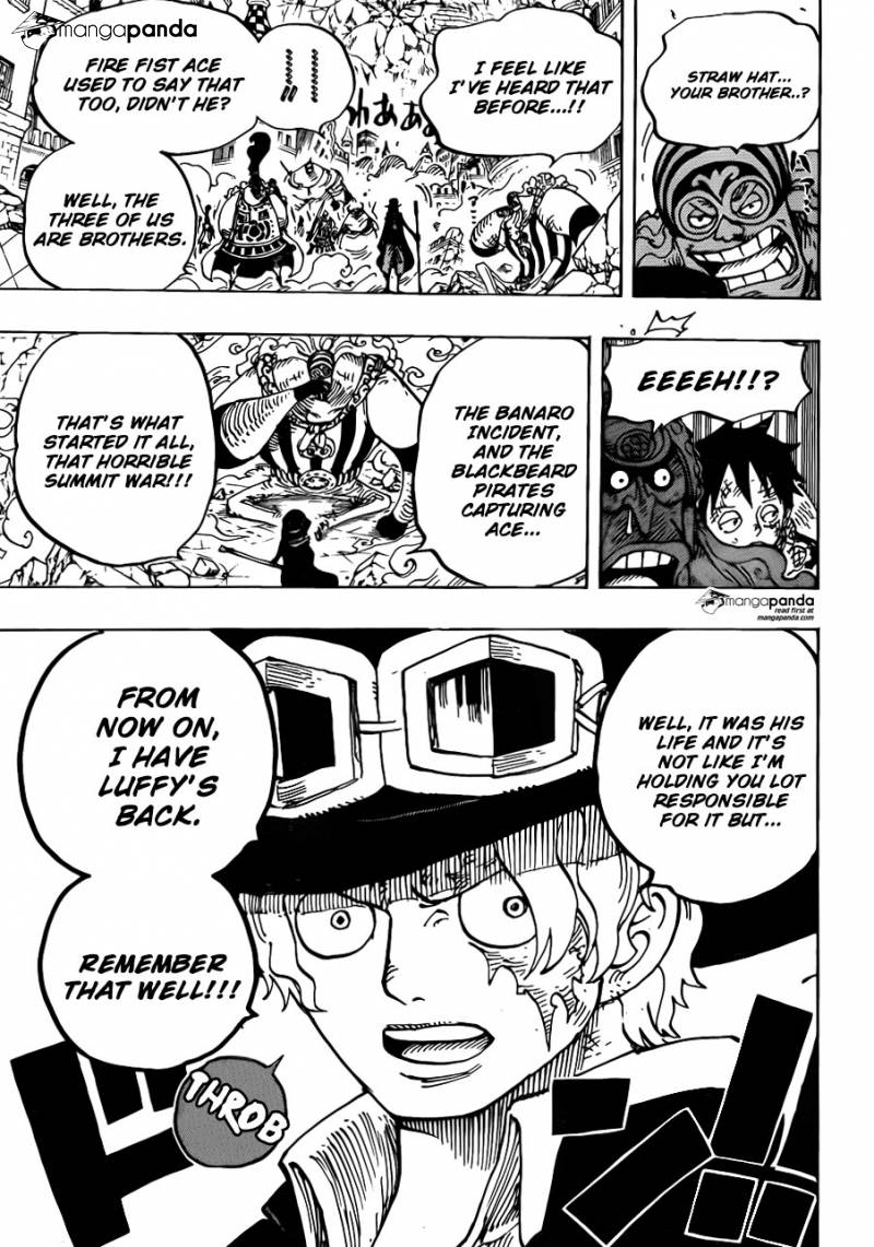 One Piece Ch 787: 004 Minutes Before