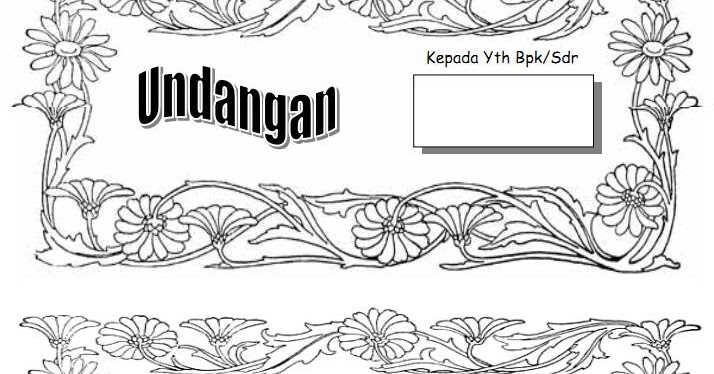 Contoh Surat Undangan Ijab Qobul Contoh Surat