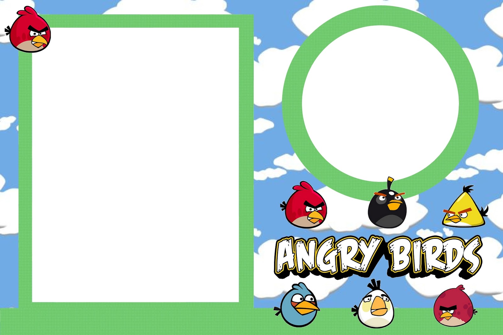 Angry Birds Free Printable Party Invitations Oh My Fiesta In English