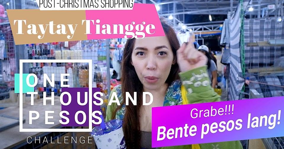 TAYTAY TIANGGE 2019 TRYON Haul, TWENTY PESOS Tops, Shopping TIPS and