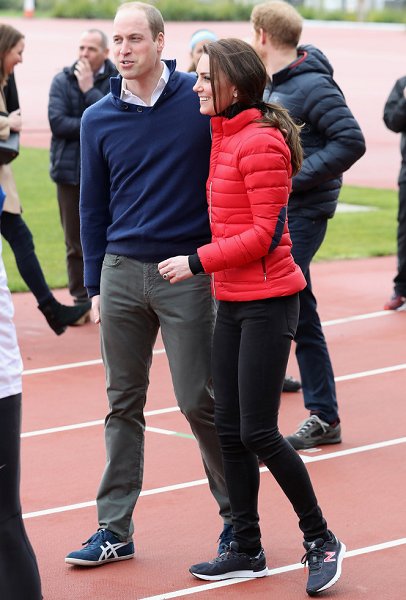 Prince William, Duchess Catherine and Harry visited London Marathon Day