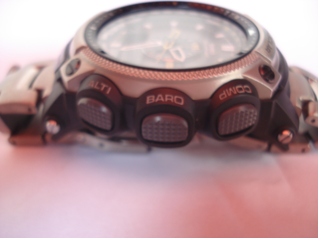 jamtangan automatic: SOLD: CASIO PROTREK PRG-500T-7DR TITANIUM