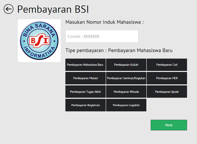 Cara Pembayaran Kuliah BSI Via ATM dan 7Eleven Banyak Ilmu
