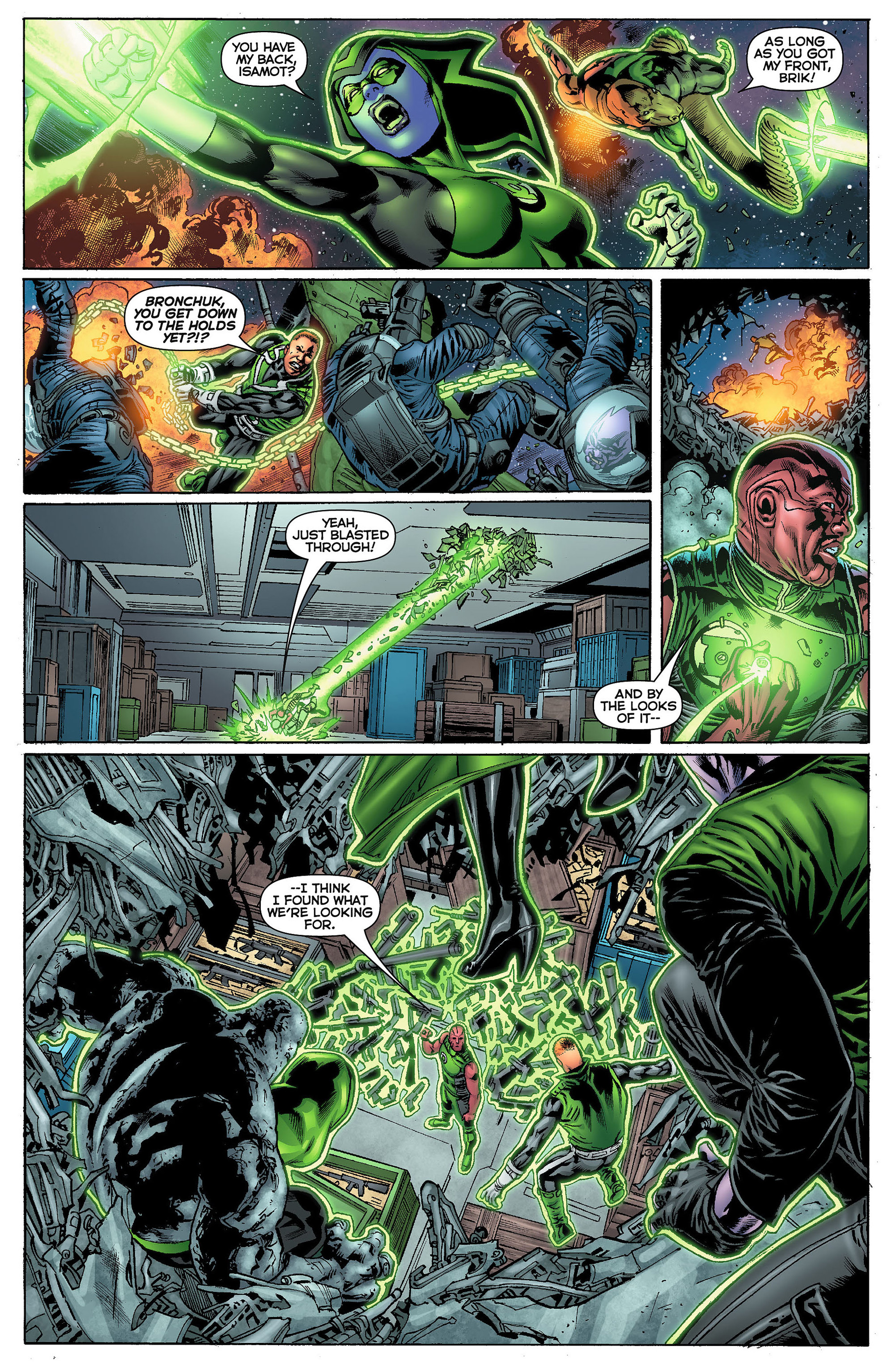 Read online Green Lantern Corps (2011) comic -  Issue #5 - 19