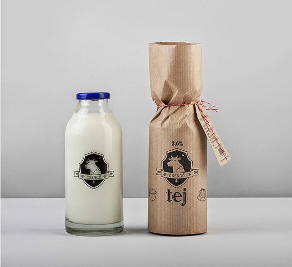 milk packaging design
