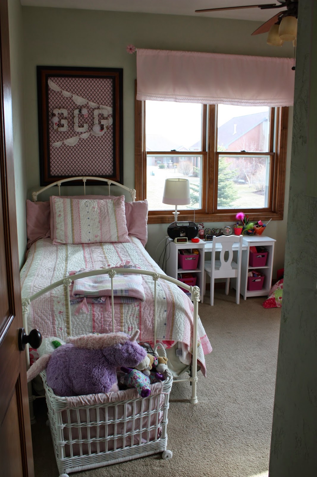 Buckets of Grace Tween Girl Bedroom Makeover Paris Glam