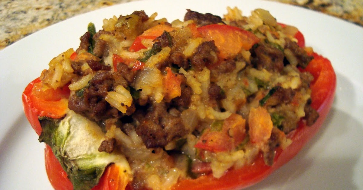 Easy Recipe Perfect Paula Deens Stuffed Peppers Prudent Penny Pincher