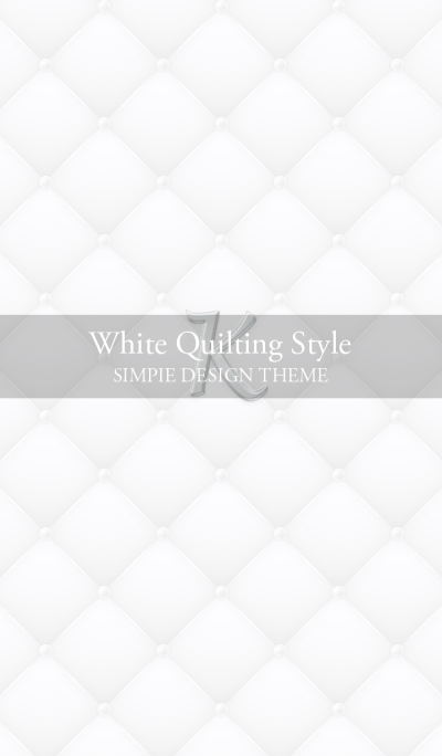 White Quilting Style 