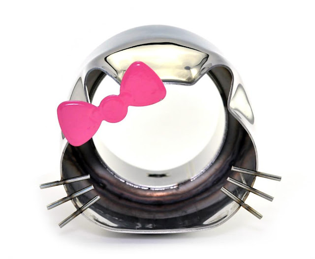 Hello kitty exhaust tailpipe