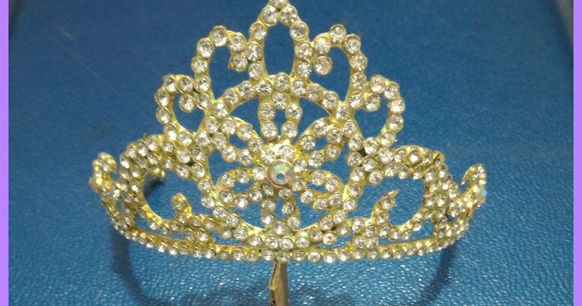 mahkota berlian gaun pengantin