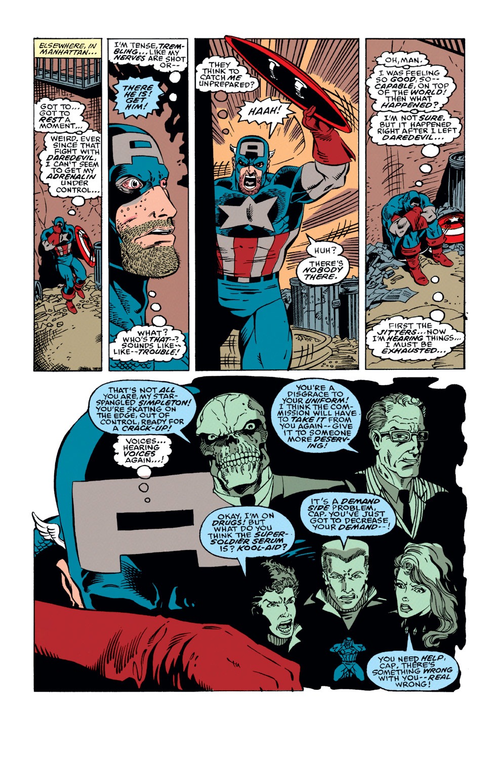 Read online Captain America (1968) comic -  Issue #376 - 8