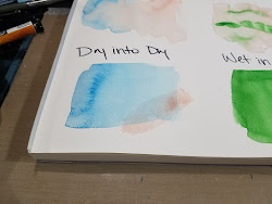 paint watercolor basics techniques dry relatively dried applying onto actually process
