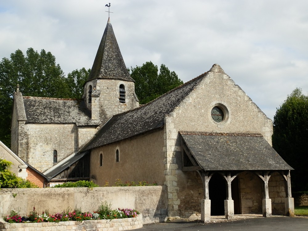 Villes Patrimoniales: La Croix en Touraine : Eglise Saint-Quentin