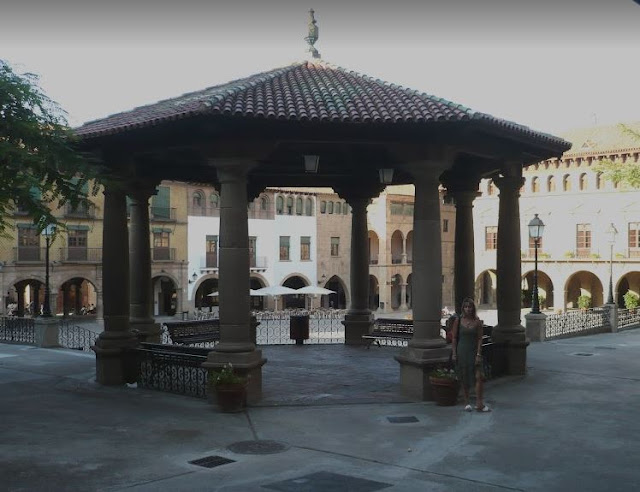 plaza Mayor nel Poble Espanyol