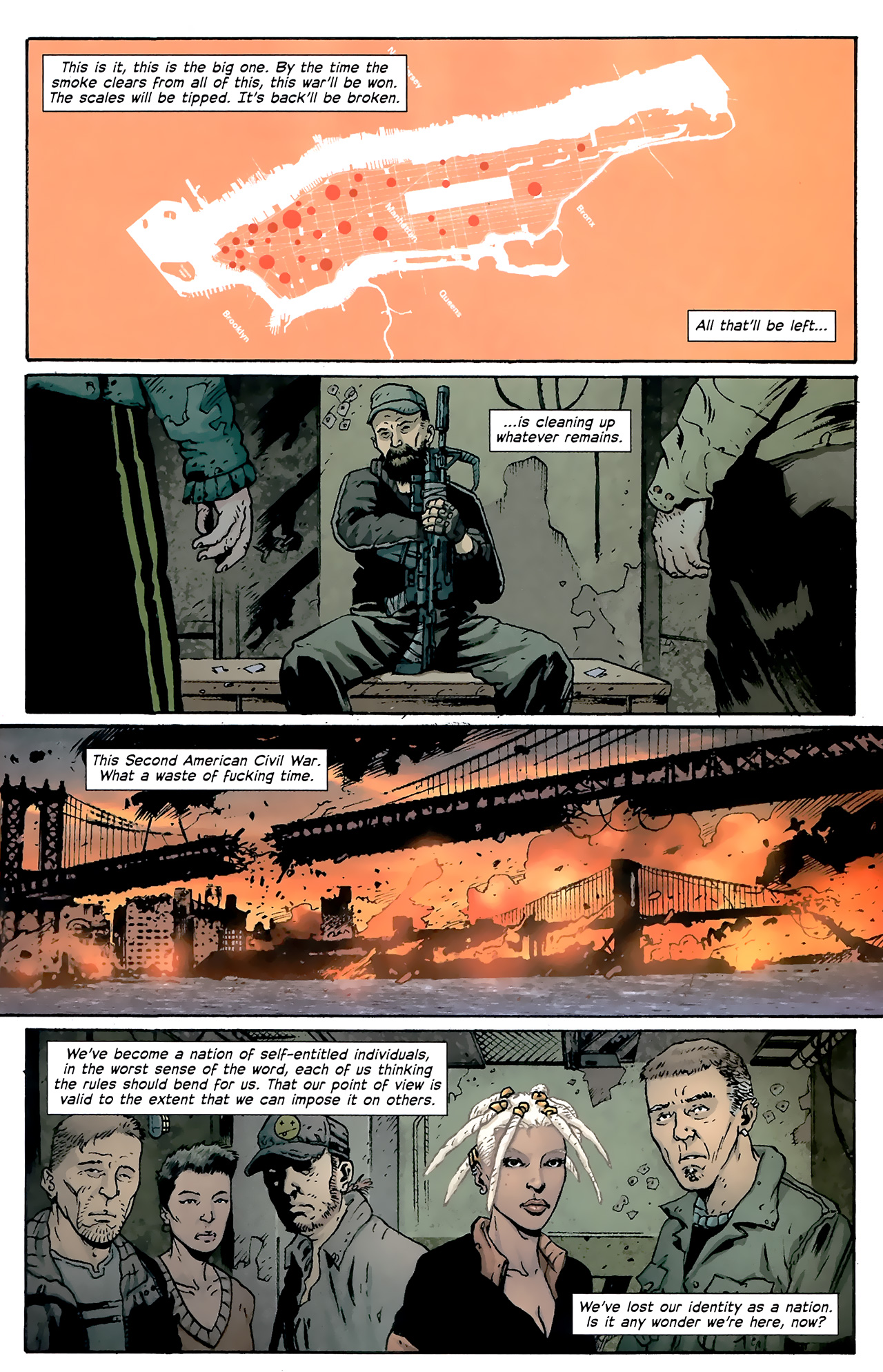 Read online DMZ (2006) comic -  Issue #55 - 8