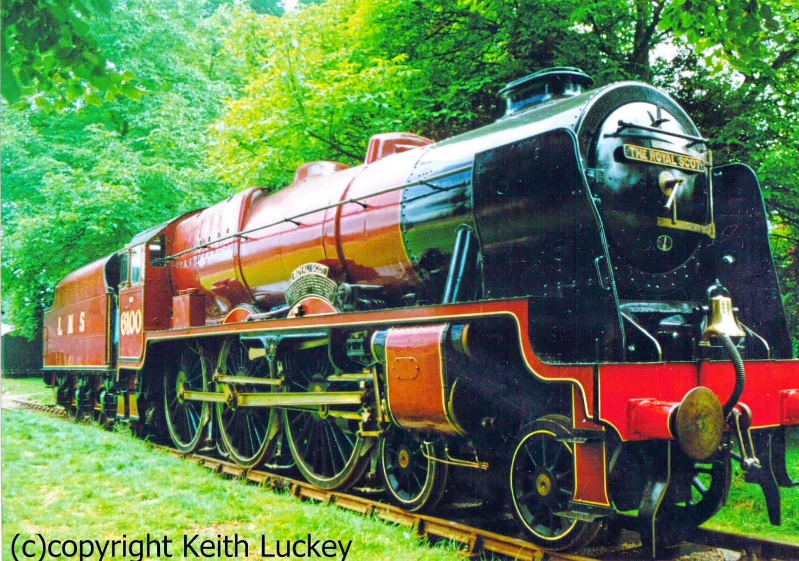 Train Snaps LMS Royal Scot Class 6100 Royal Scot pictured at Bressingham.
