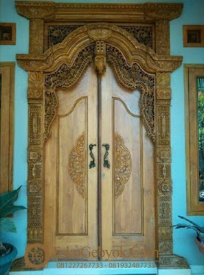 Pintu Gebyok Jawa