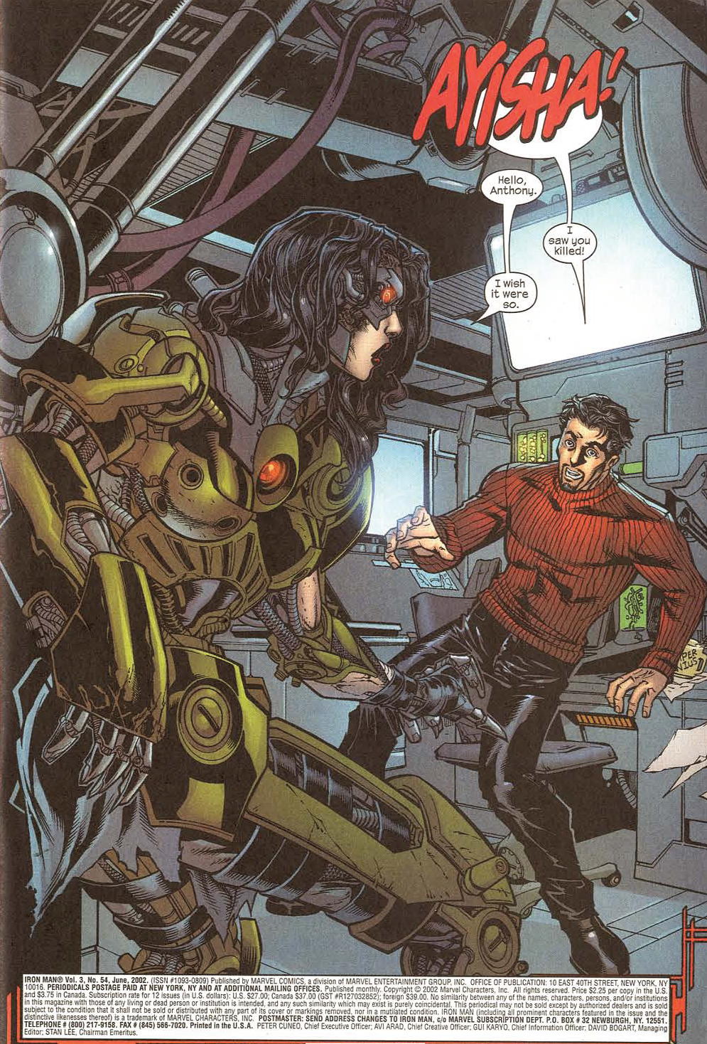 Read online Iron Man (1998) comic -  Issue #54 - 3