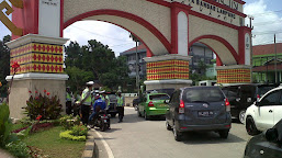 Razia Polisi Di Gerbang Kota Bandarlampung Memacetkan Lalulintas